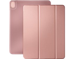 Avizar Étui Folio Compatible avec Apple iPad Air 11 M4 2026 avec Fonction Support Trifold, Rose Champagne
