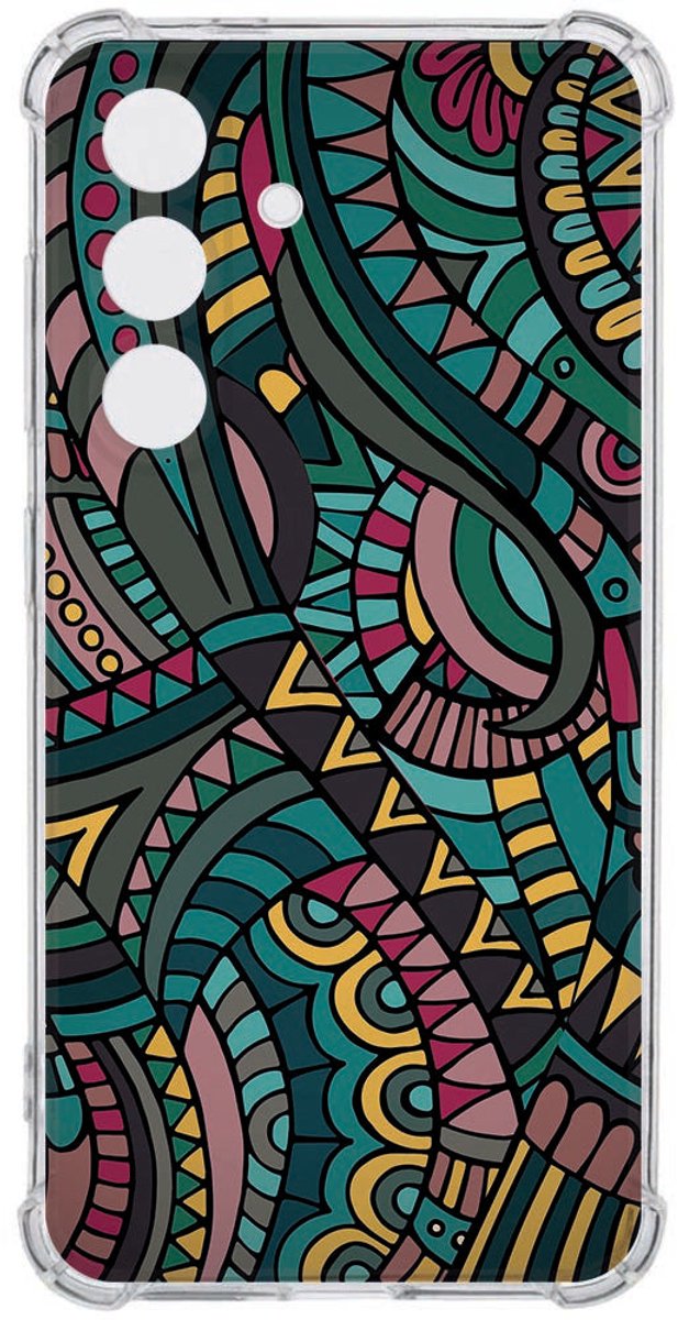 TPU Case Anti-Shock voor Samsung Galaxy S26 Plus Flexibele back cover Aztec Shockproof