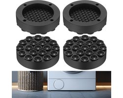 Vibratie demper wasmachine 4 stuks - anti-vibratie mat - universele demper voeten - vermindert trillingen - m-winkel