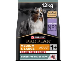 PURINA PRO PLAN Graanvrij Sensitive Digestion Adult - Hondenvoer - Kalkoen - 12 kg