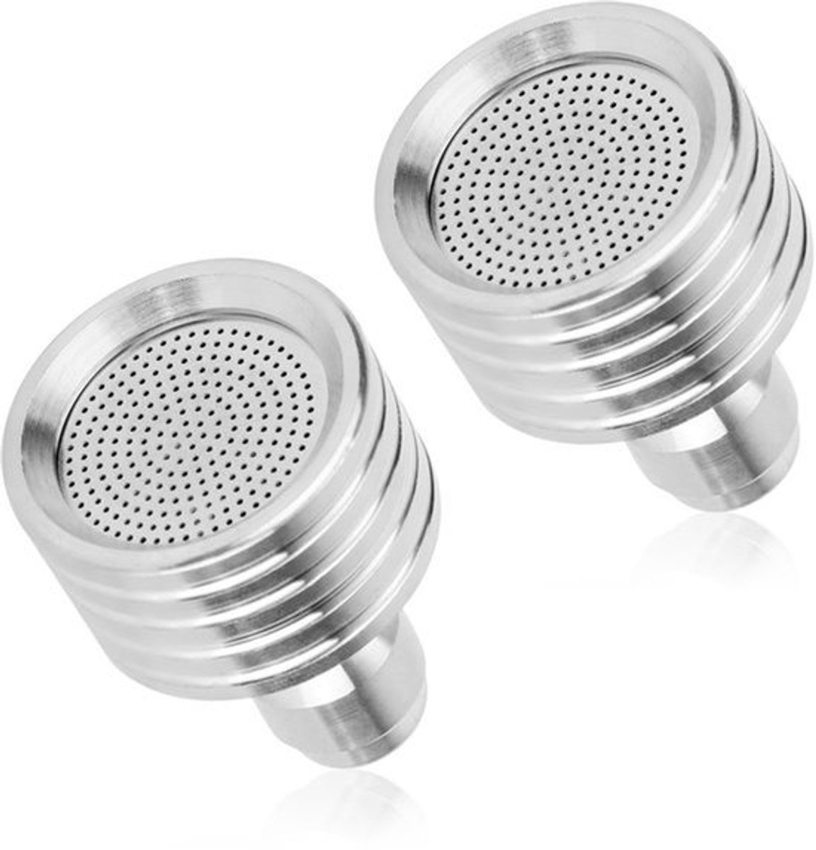 2x Hogedrukreinigersproeiers - 0,4mm Roestvrij Staal - Met 1/4 Inch Snelkoppeling