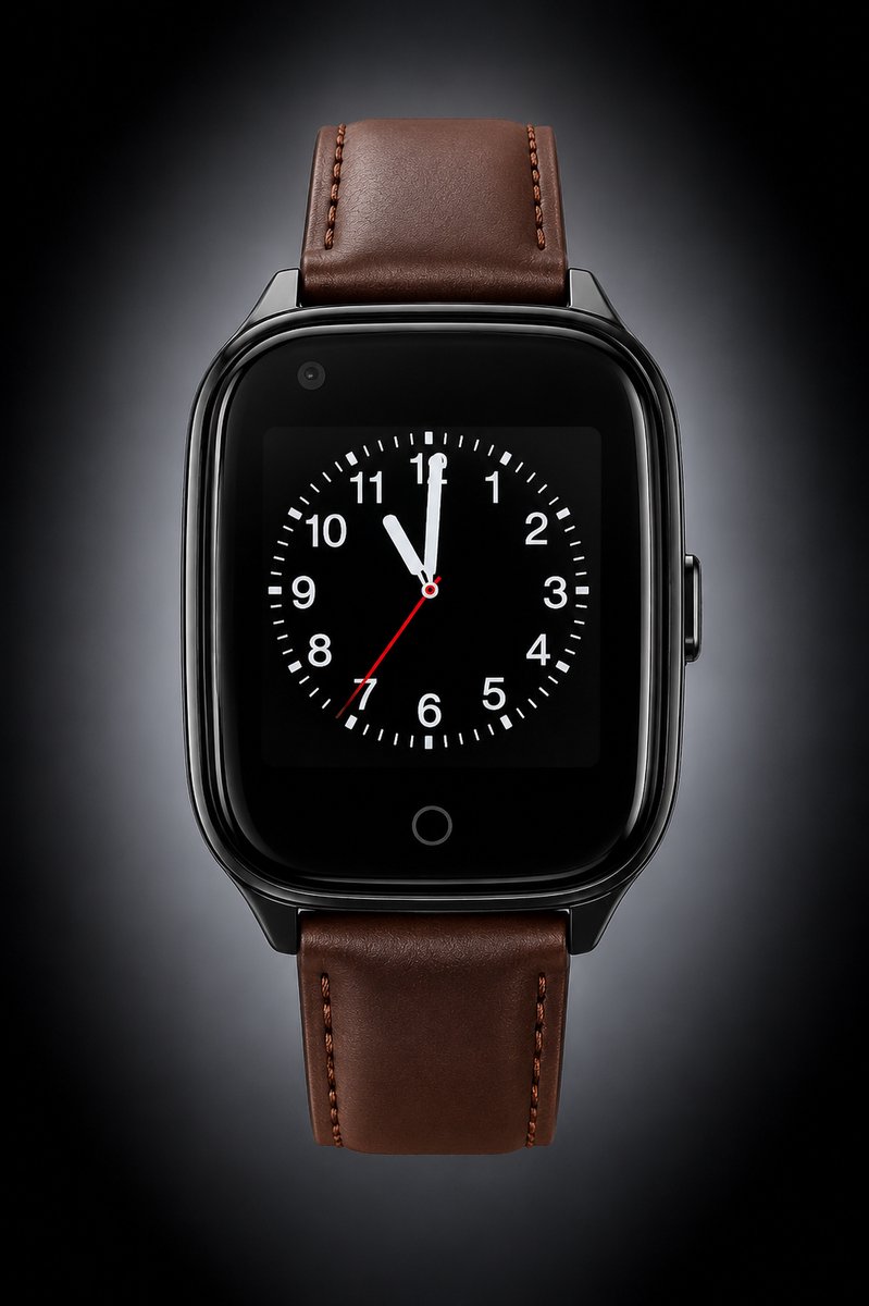 Bol.com WatchToCare Classic GPS Alarmhorloge Senioren | SOS-knop | Valdetectie | Videobellen | Zonder Abonnement | IP67 Waterbes... aanbieding