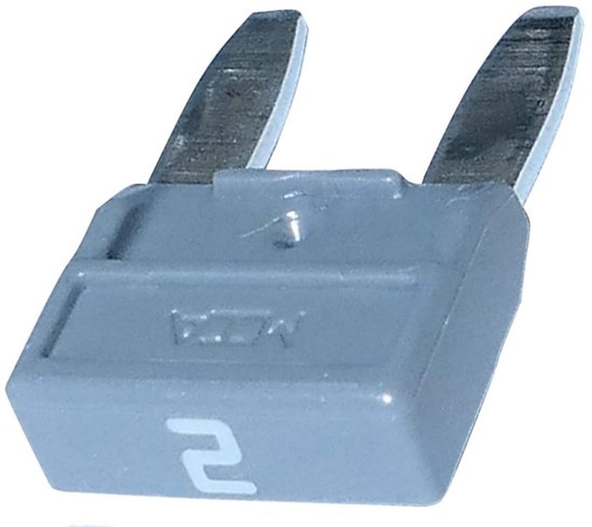 C10288 Zekeringen, 2 A, grijs, 11,9 mm, 6 V, 12 V, 24 V, 36 V, 10 stuks