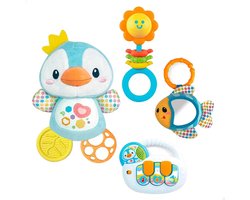 Colorbaby Stel Babyactiviteiten In Met Licht En Geluid Geel Kinderen