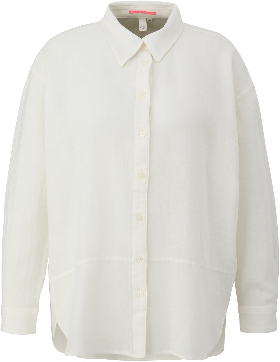 QS - female - Oversized blouse van viscosemix