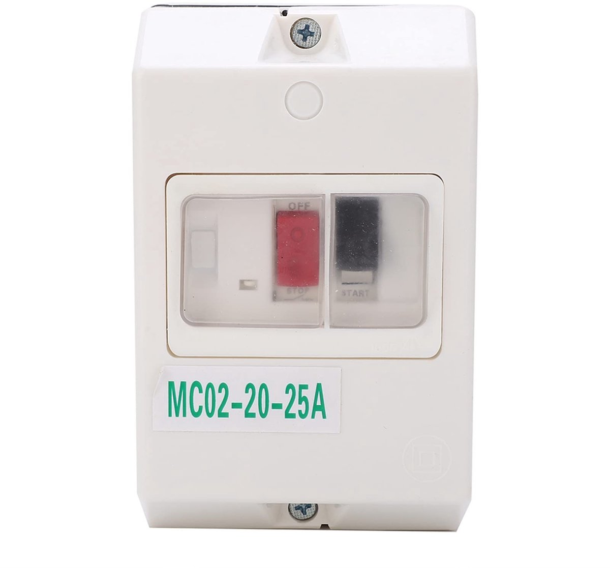 Dailygoods - Motor Beschermschakelaar - Waterdicht - 220V/380V - Veiligheid - Bescherming tegen kortsluiting - Geschikt voor industriële toepassingen