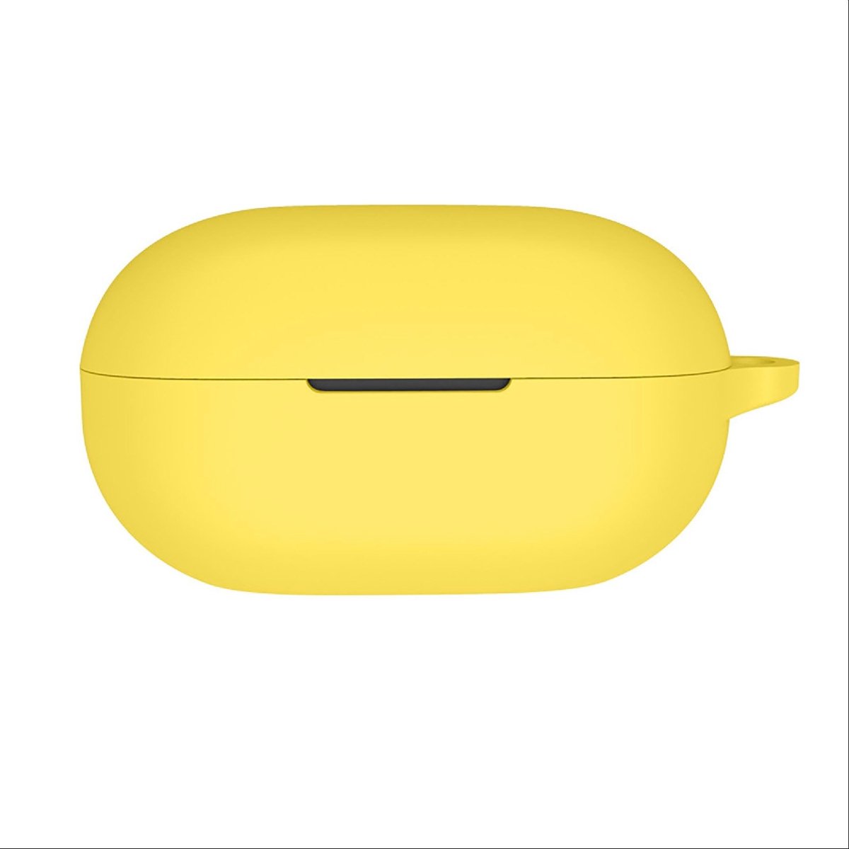 Dailygoods - Hoes - siliconen hoes - ultradunne case cover - geel - stootvast - geschikt voor Beats Solo Buds - bescherming tegen krassen