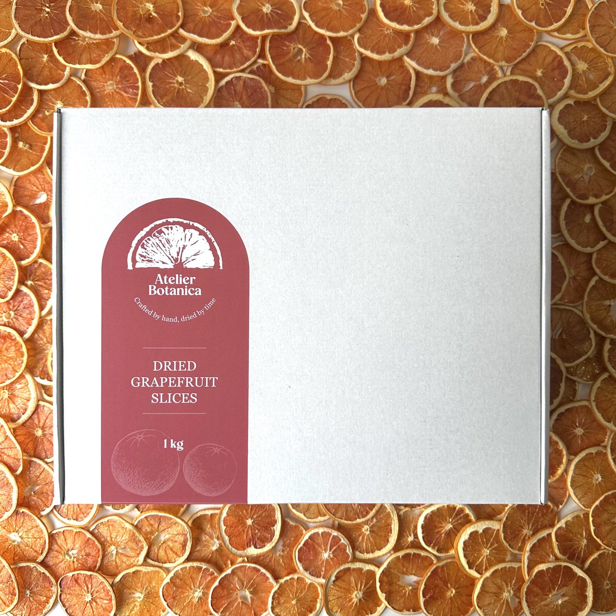 Gedroogde pompelmoesschijfjes 1kg – cocktail garnering – 100% natuurlijk – grootverpakking