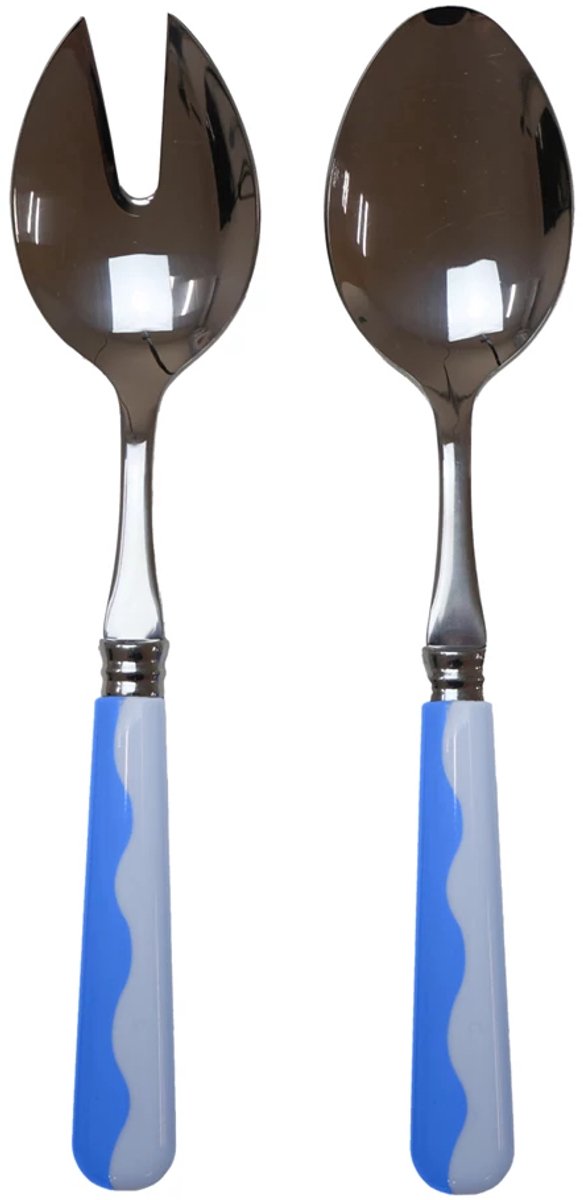 Addison Ross - Saladebestek Wave - Periwinkle & Pale Denim