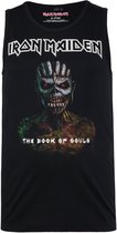 JP 1880 - Heren - Tanktop bandshirt Iron Maiden tot 8XL - Zwart - Maat 3XL
