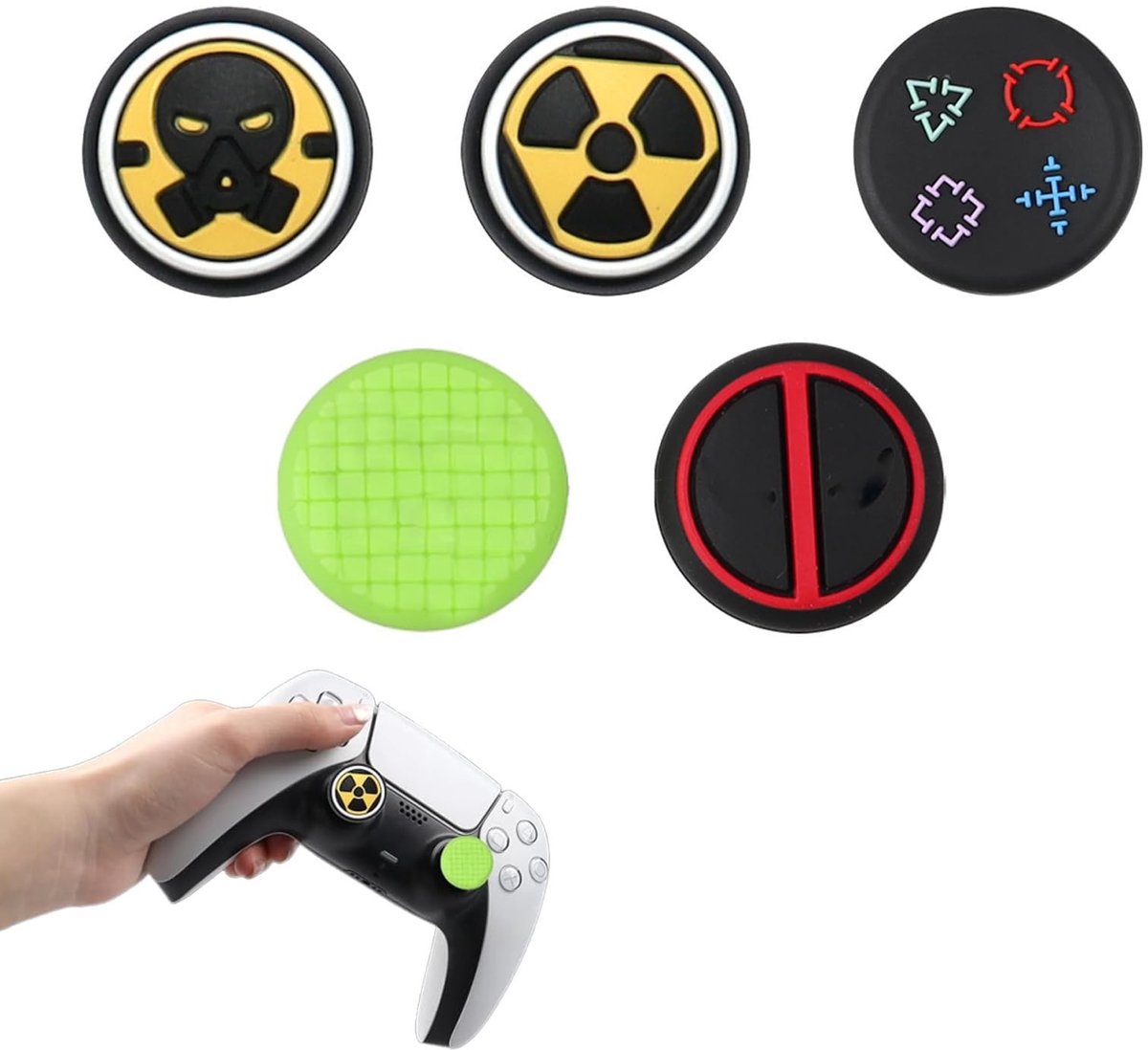 Zeynomax - Controller Accessoires PS4 - Thumbstick Handvat - Verbeter Grip en Precisie - Compact en Lichtgewicht - Joystick Bediening - Geschikt voo..