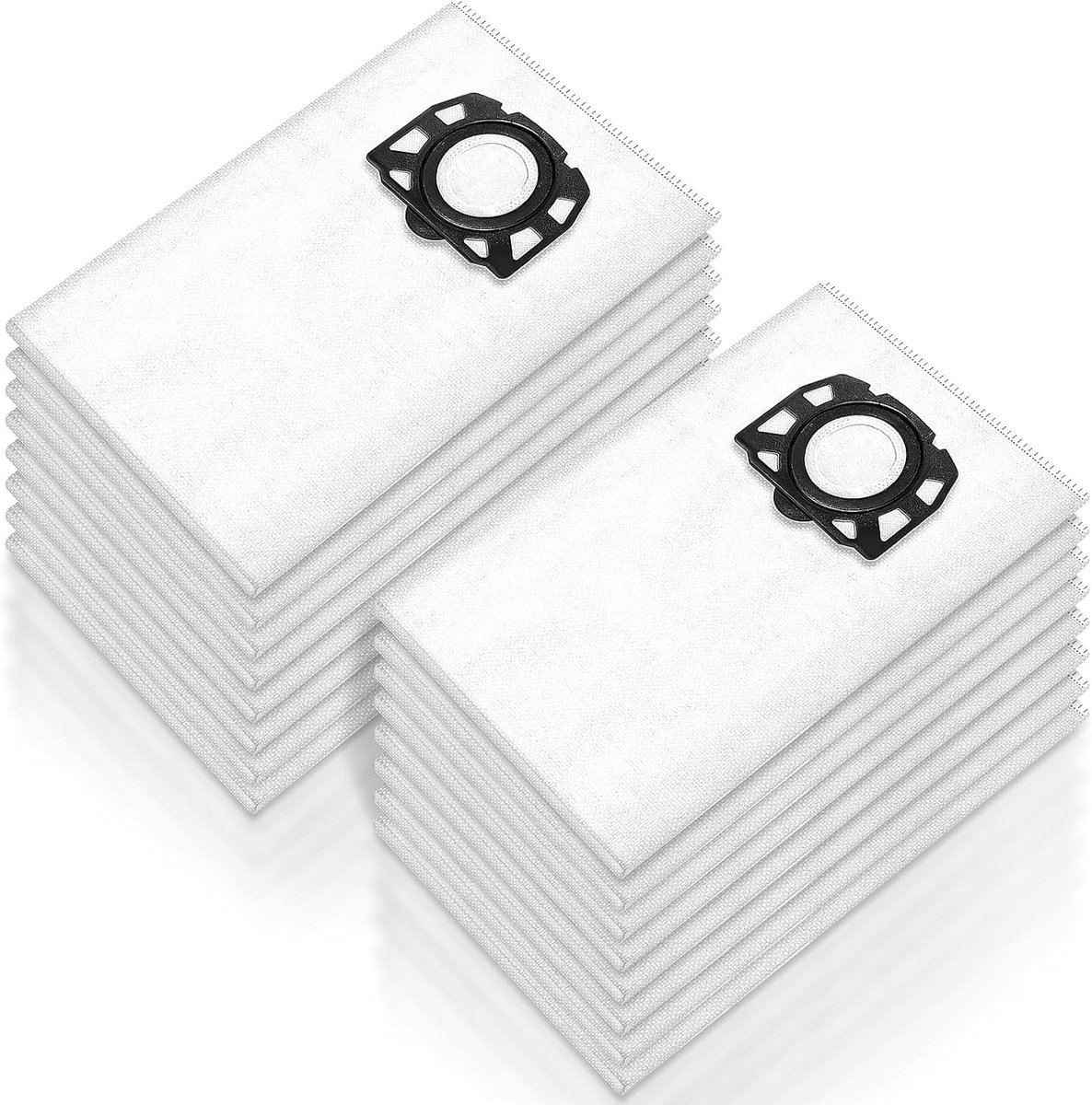 16 Stuks Stofzuigerzakken Geschikt voor WD2 Plus, WD3 en Andere Modellen