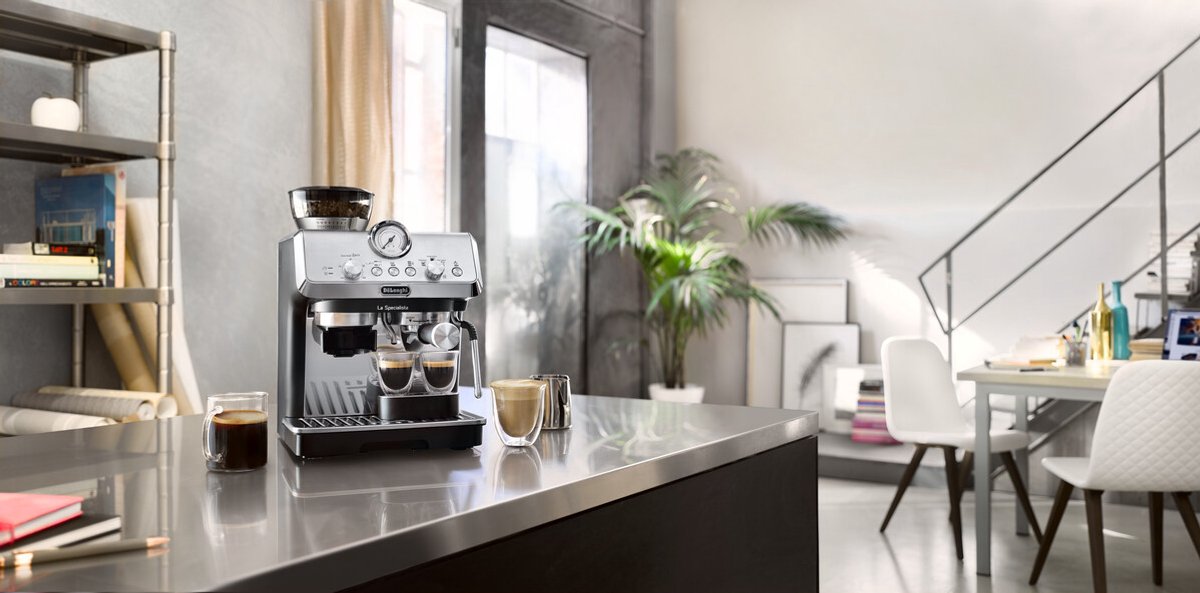 De'Longhi La Specialista Arte Evo - pistonmachine met Cold Brew functie en handmatig stoompijpje - Titanium - EC9255.T thumbnail 4