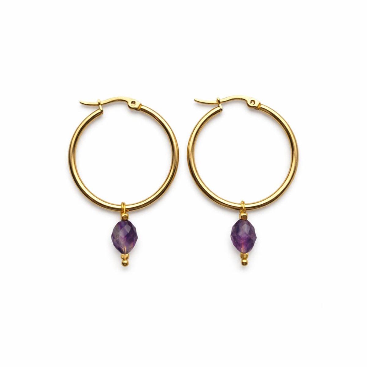 Aura Hoops – Fluoriet 10mm