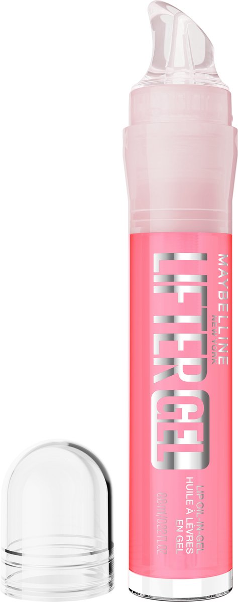 Maybelline New York Lifter Gel 04 Sugar Spritz - Lipgloss - Volle lippen met een intense glans - Met hydraterende, voedende oliën - 6,6ml — cadeau in Verzorging - foto 2