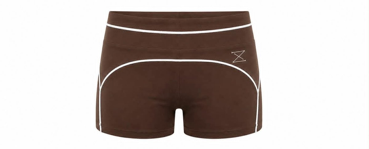 Zenox sport short chocolate brown