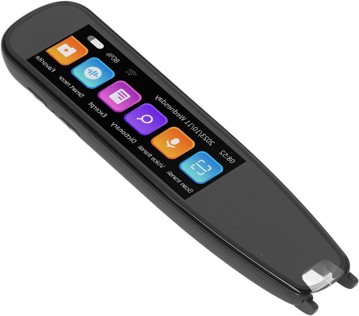 Leespen Vertalerpen - Tekst Scanner - Taal Leren - 12 Talen Scan - 3.7 Inch Scherm - Zwart
