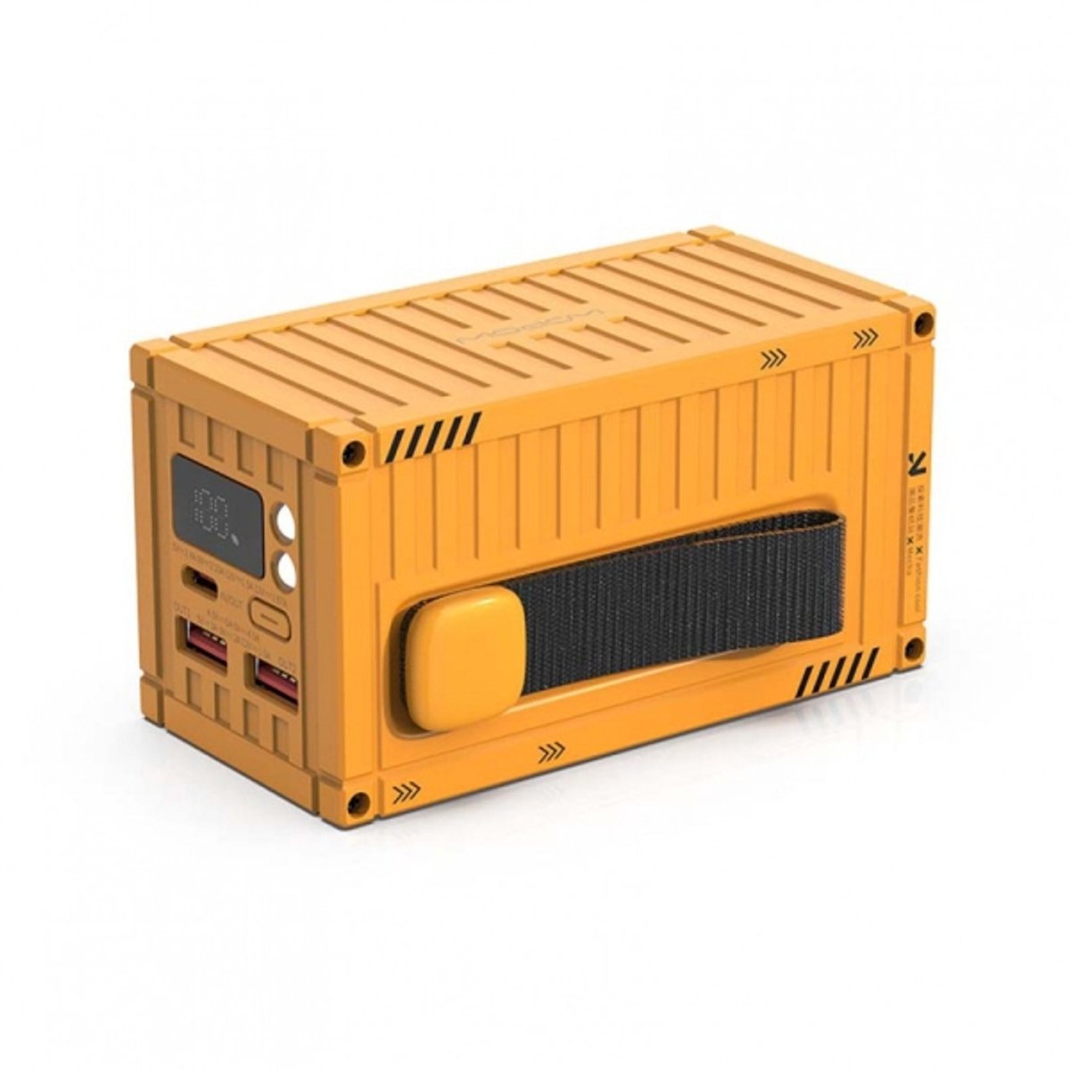 Wopow Powerbank met 3 USB-Poorten (1x USB-C + 2x USB-A), PD32, 20.000mah, 22.5W, Oranje, 6933185722952