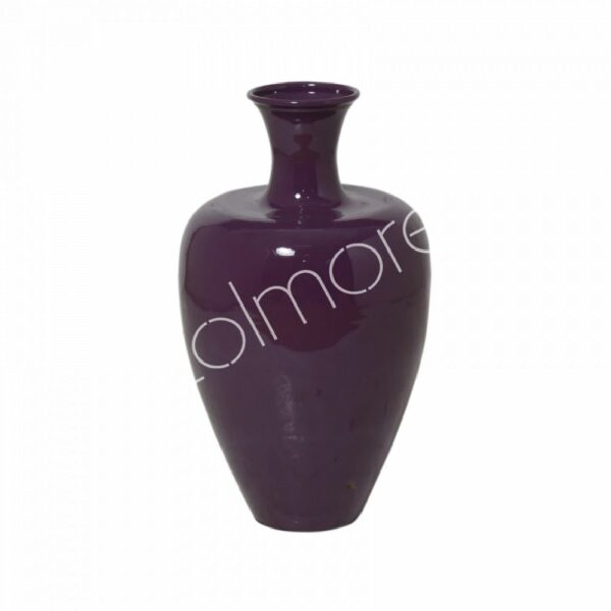 Vaas Colmore - donkerpaars emaille 20x20x36