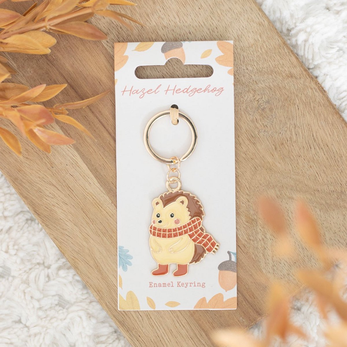 Something Different - Hedgehog keyring