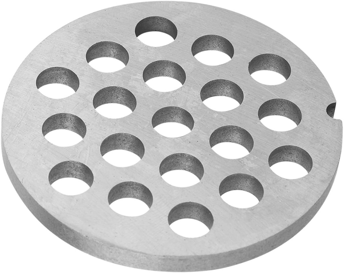 Smoakez - Messen voor Vleesmolen - Professionele Reserveaccessoires - Zilver - Roestvrij Staal - Geschikt voor Vleesmalen - 8 mm