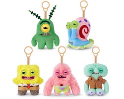 Fuggler SpongeBob 5-inch Licensed Keyring Assortment(5 Pack, No Duplicates) by ZURU