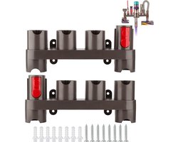 Wandgemonteerd accessoirerek Geschikt voor accessoires van de Gen5, G5, V15 en V12 stofzuigers