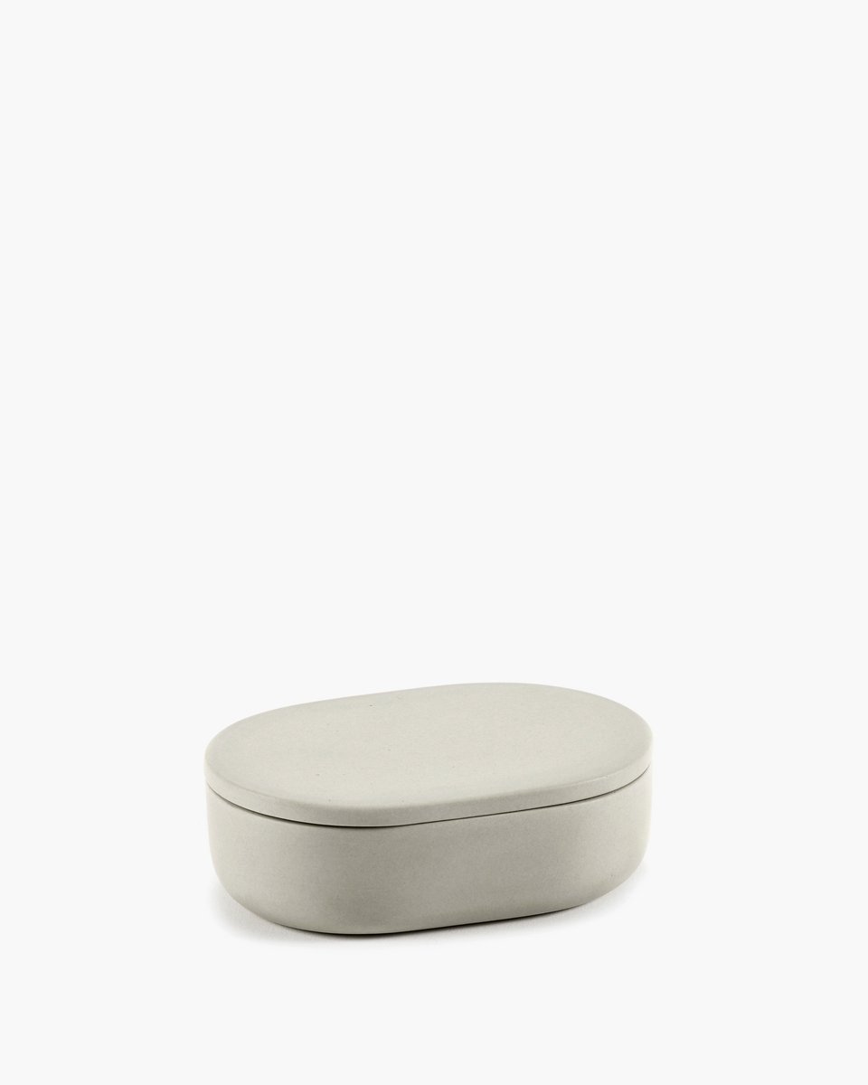 Serax Cose By Bertrand Lejoly Voorraadpot Ovaal Large Beige