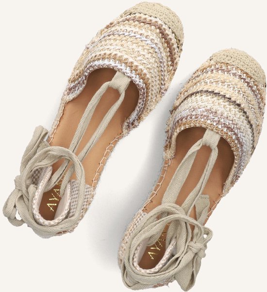 Sandales pour femmes AYANA 0655-1 - À talon compensé - Femme - Beige - Pointure 39
