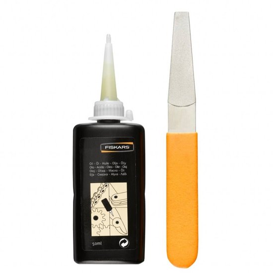 Fiskars Onderhoudsset Gereedschap - met Diamantveil & Olie van Fiskars — afbeelding 5