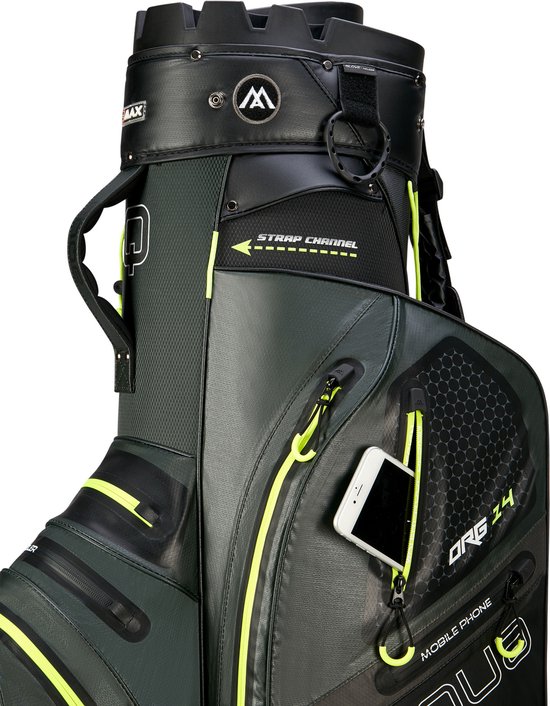 Big Max Aqua Silencio 4 - Waterdichte Golftas - Cartbag - Stille Golf Tas - Groen — afbeelding 2