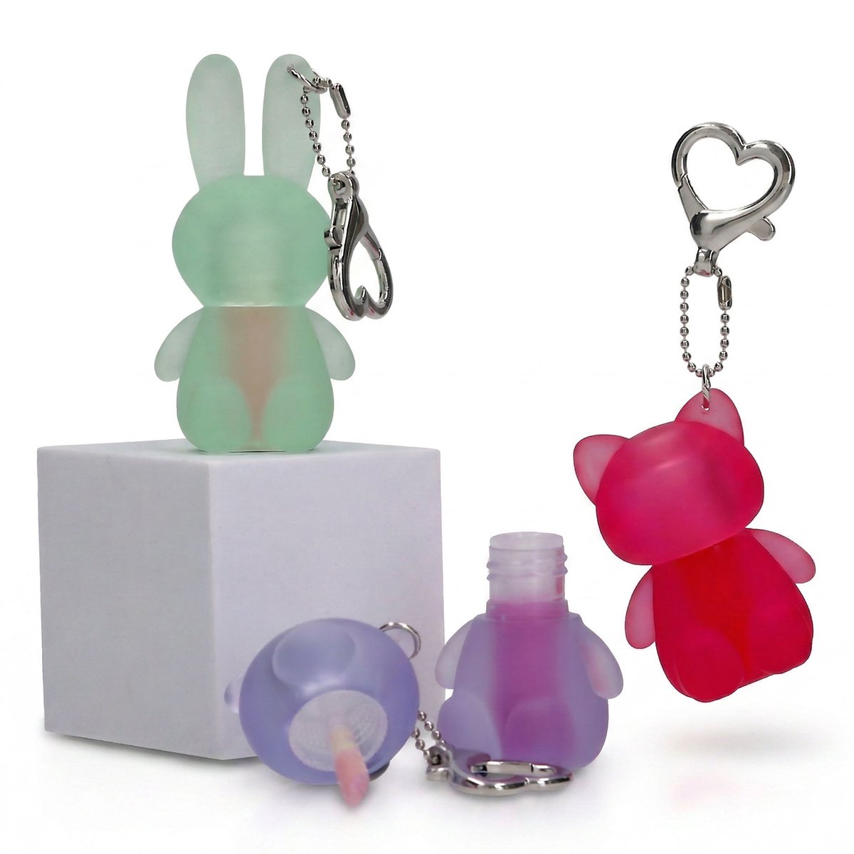 Depesche - TOPModel lipgloss met dierenhanger - GLOW TO GO - 1 stuk