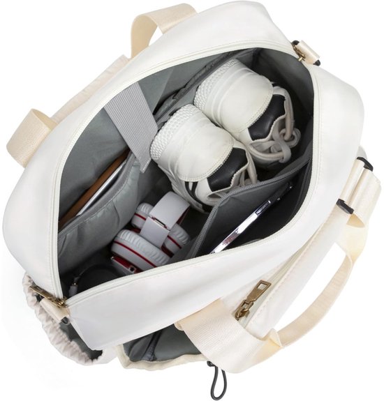 Tennistas – Waterdicht & Multifunctioneel (Volwassen formaat) – Racketas – Waterdichte schoudertas – Verstelbare draagband – Met handvat – Unisex – Geschikt voor badmintonrackets – Ideaal voor outdoor fitness & reizen – 36 x 34 x 16 cm — afbeelding 2