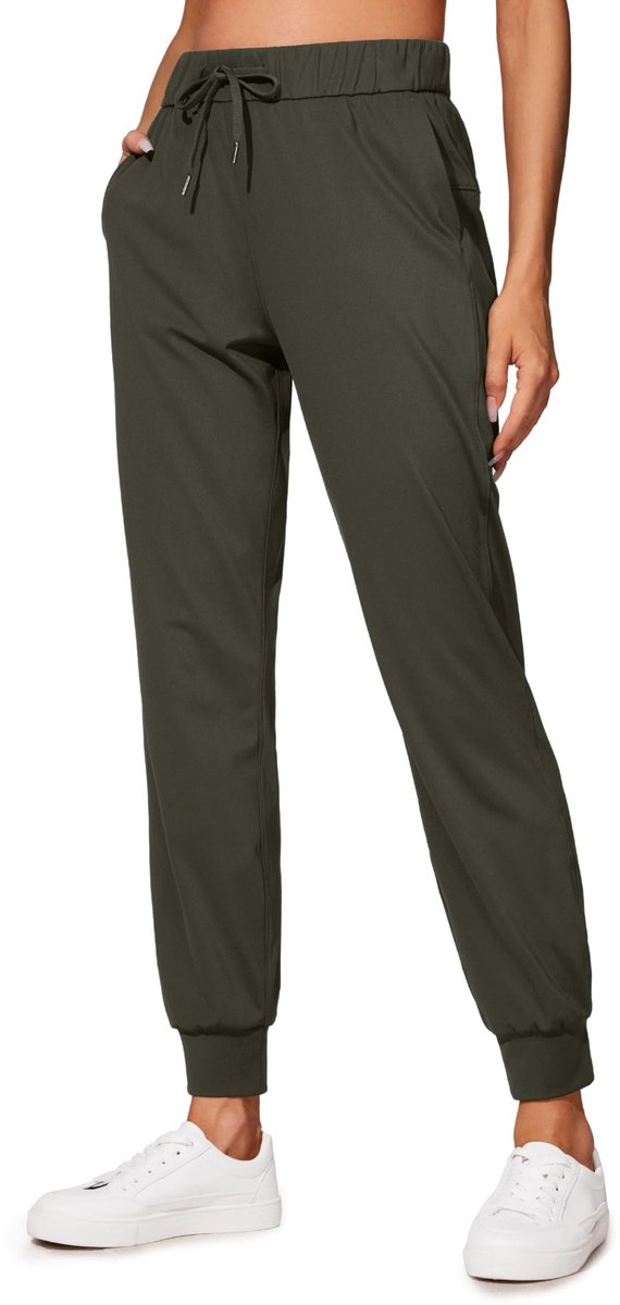 Dailygoods - Joggingbroek Dames - Casual Sportbroek - 4-way Stretch - 27 inch - Comfortabel en veelzijdig - Perfect voor training en vrije tijd