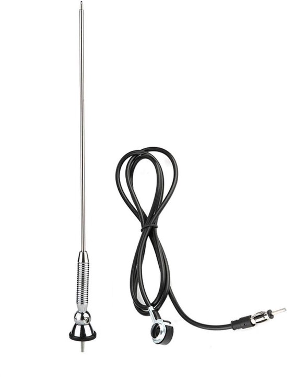 Auto Antenne, 18.5" Universele Auto Dak Radio AM/FM Antenne 180° Rotatable