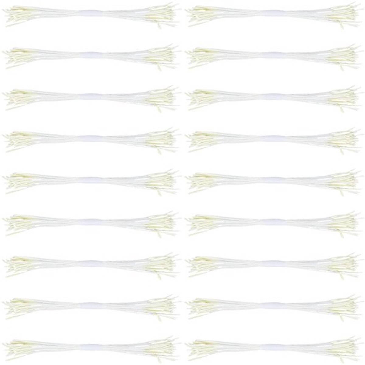 400~500 stuks dubbele koppen bloemmeeldraden stamper 0,5 mm plastic bloemen handgemaakte kern kunstmatige bloemen stuifmeeldraden voor bruiloft bloemen maken scrapbook DIY knutselen kaart