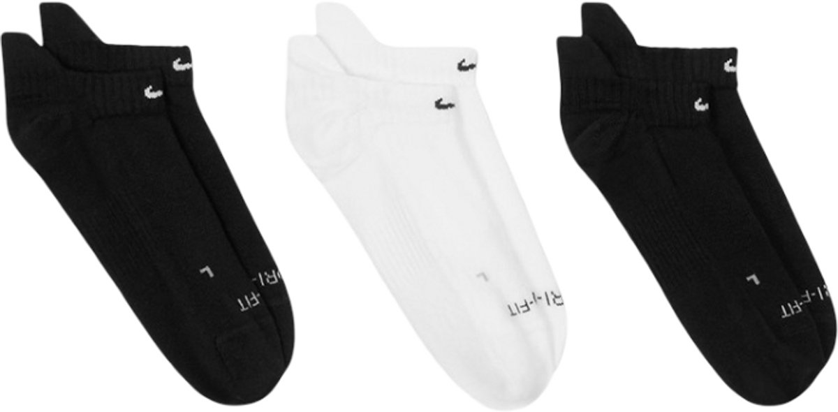 Nike Dri-Fit sokken 3 stuks Zwart