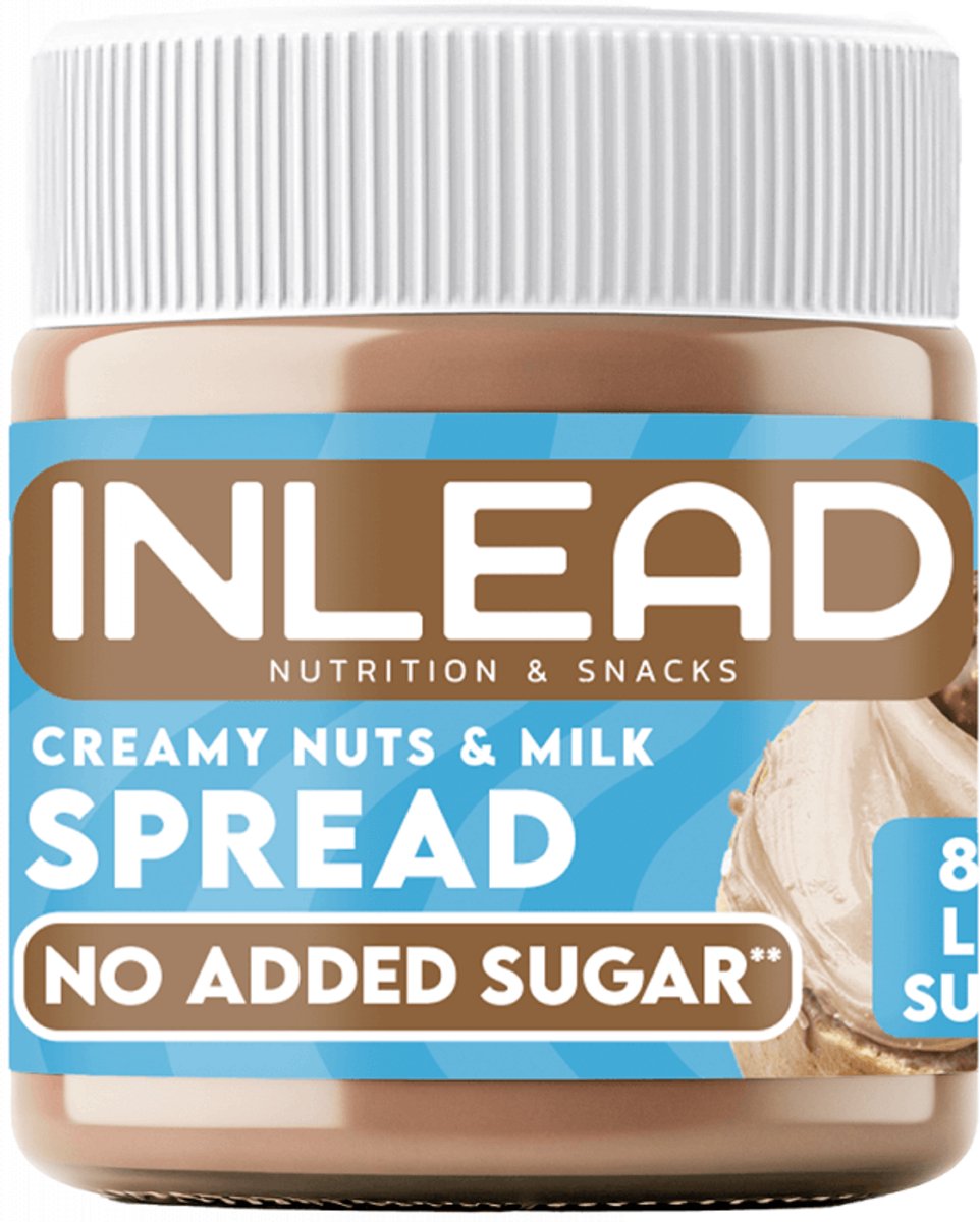 Inlead Spread (200g) Creamy Nuts & Milk - Functionele voeding - Supervoeding