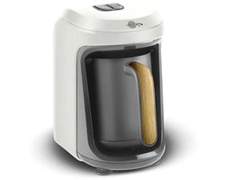 Karaca Hatır Hups - Melkopschuimende Turkse Koffiemachine – Wood Craft – 5 Kopjes – 535W