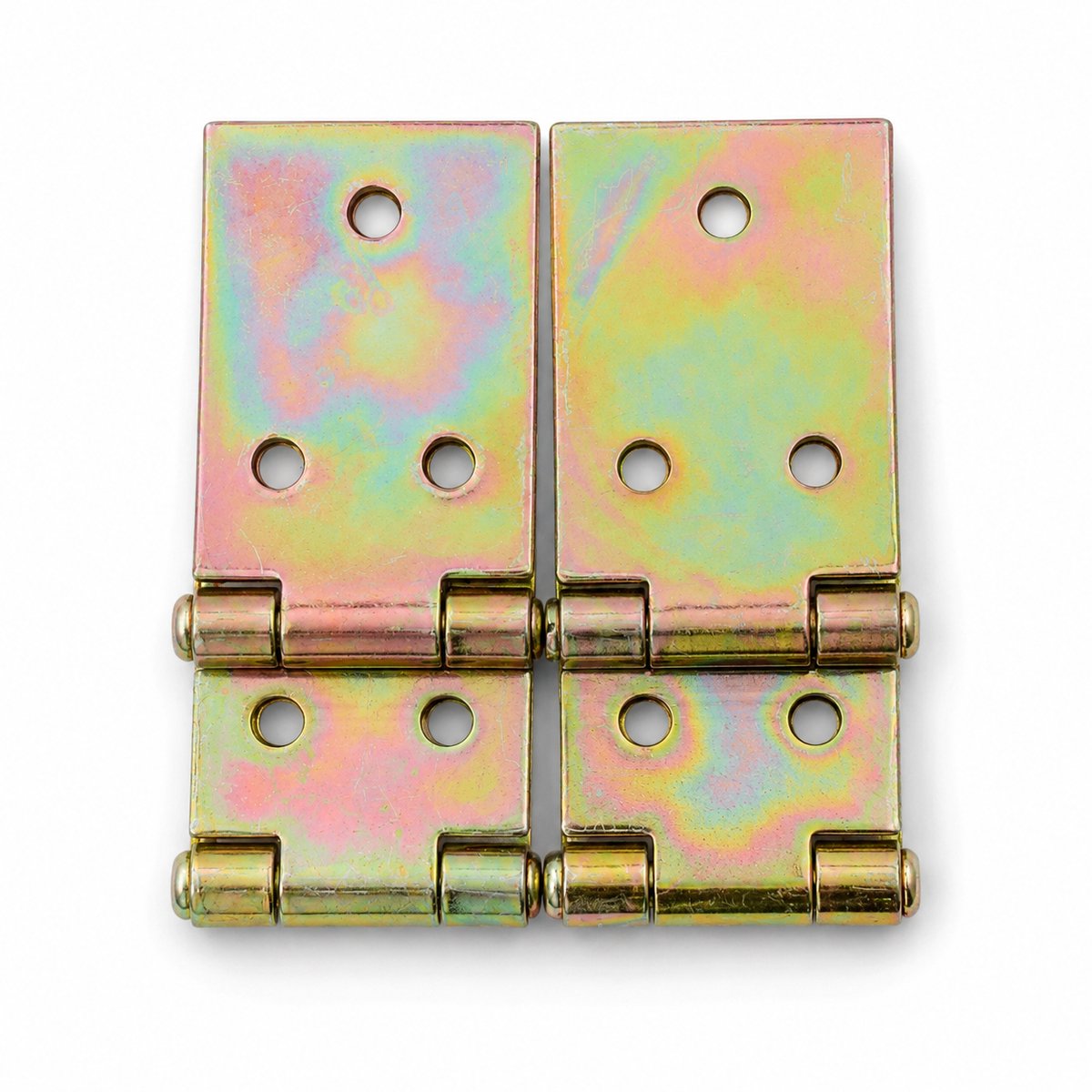 Kinzo tafelscharnieren - set van 4 - 100 x 32 mm - inclusief schroeven - meubelscharnieren