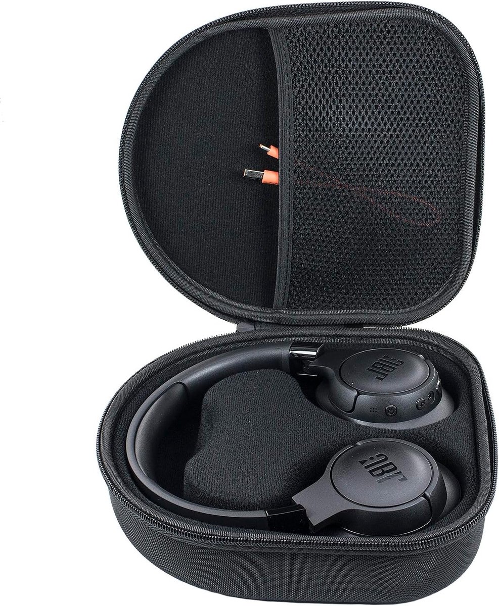 Draagbare Hard Case voor JBL Hoofdtelefoons, Bescherming voor Tune en Live Modellen, Zwart en Duurzaam