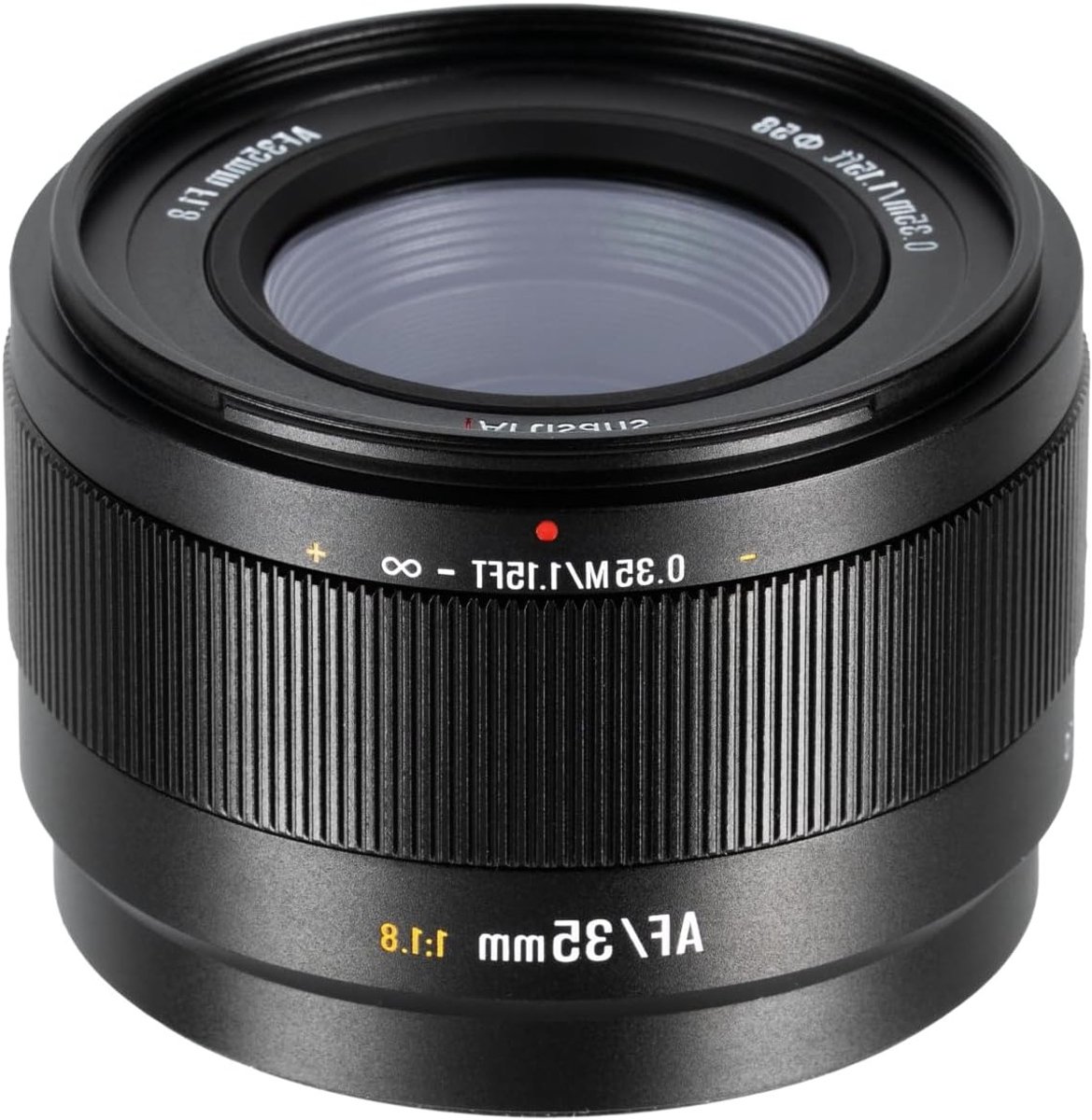 35mm F1.8 lens voor E-mount camera's - APS-C mirrorless lens met STM autofocus, metalen bajonet en hoge lichtsterkte voor scherpe foto's en video's