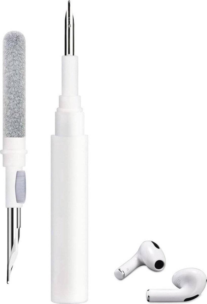 Multifunctionele Bluetooth hoofdtelefoonreinigingsset - zachte borstel - Airpods Pro/1/2/3