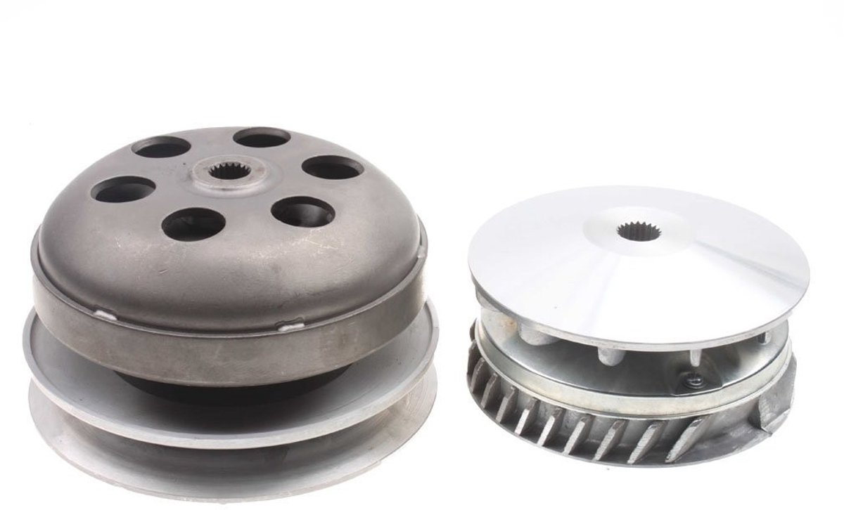 Dailygoods - Dailygoody - Driving Wheel - Drijfwiel Set - Voor 250cc en Go Kart - Geschikt voor Moped en Scooter - Inclusief Rijdwiel - Hoogwaardige Kwaliteit