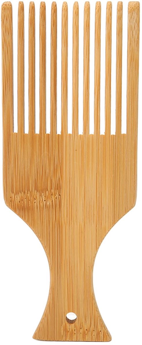 Dailygoods - Dailygoody - Tapijt Weefkam Klein - Houten Weefaccessoires - Comfortabel Handvat - Geschikt voor Weefgetouw - Handig Opbergen - Bamboe Weefgereedschap