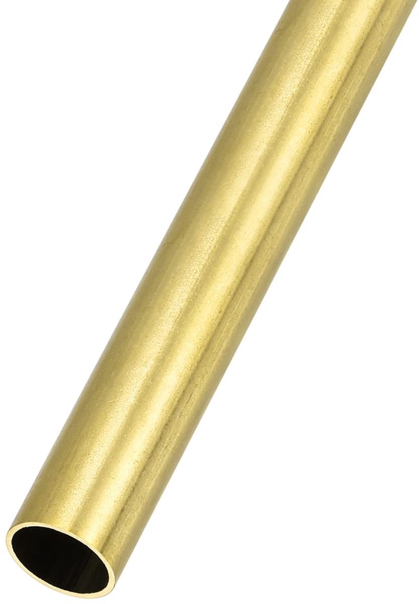 Dailygoods - Dailygoody - Messing buis - 9mm buitendiameter - Ideaal voor DIY-projecten - Goud - Voor handwerk en modellen - Geschikt voor huishoudelijke apparaten...