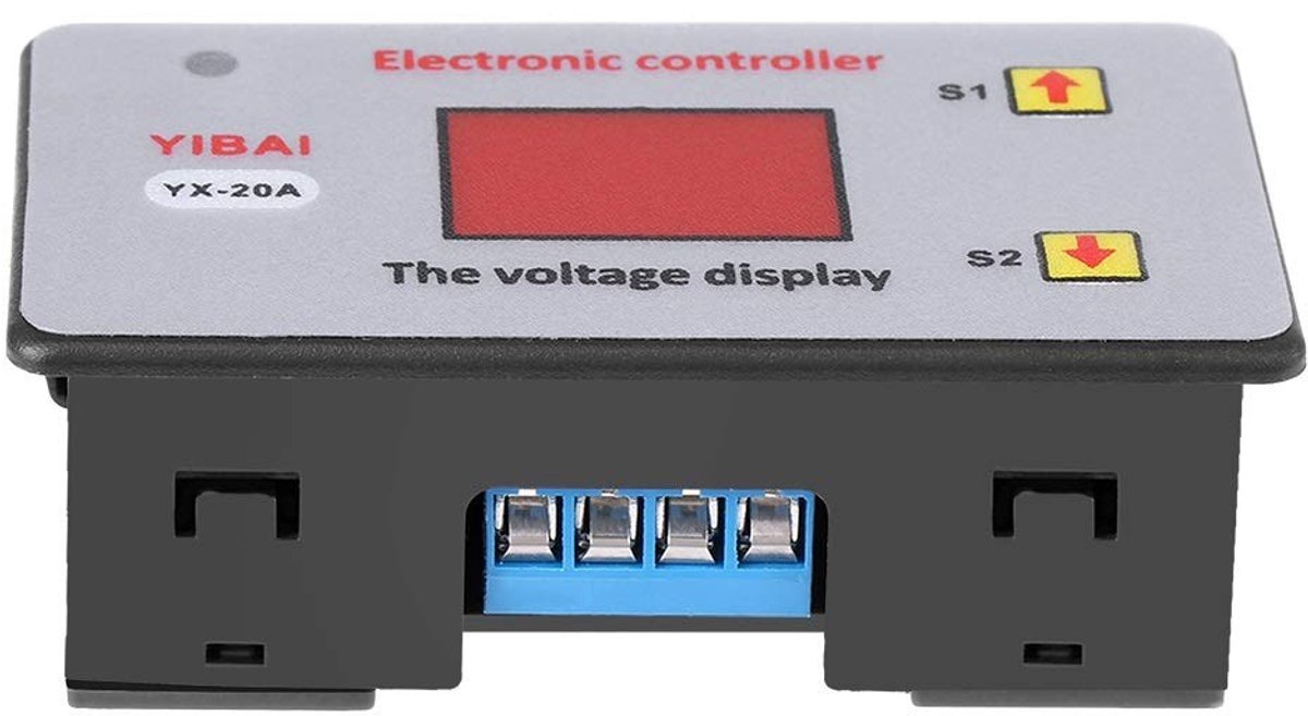 Dailygoods - Dailygoody - Onder Voltage Controller - Accubeveiliging - Automatische Schakelaar - 12V - Veiligheid - Bescherming - Geschikt voor Accu's - Compact