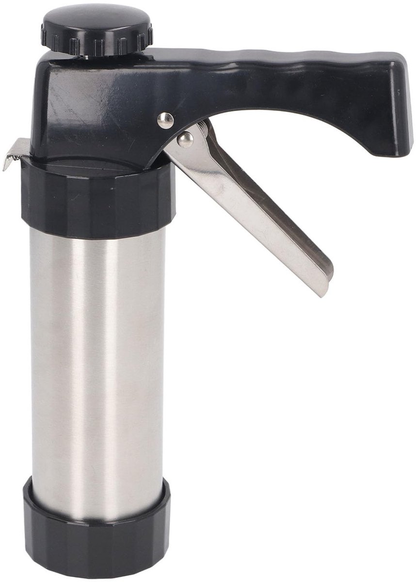 Dailygoods - Cosensi - Dailygoody - Cookie Press - Rvs Koekjespers - Duurzaam en eenvoudig te reinigen - Perfect voor koekjes en churros - Ideaal voor bakliefhebbers - Inclu