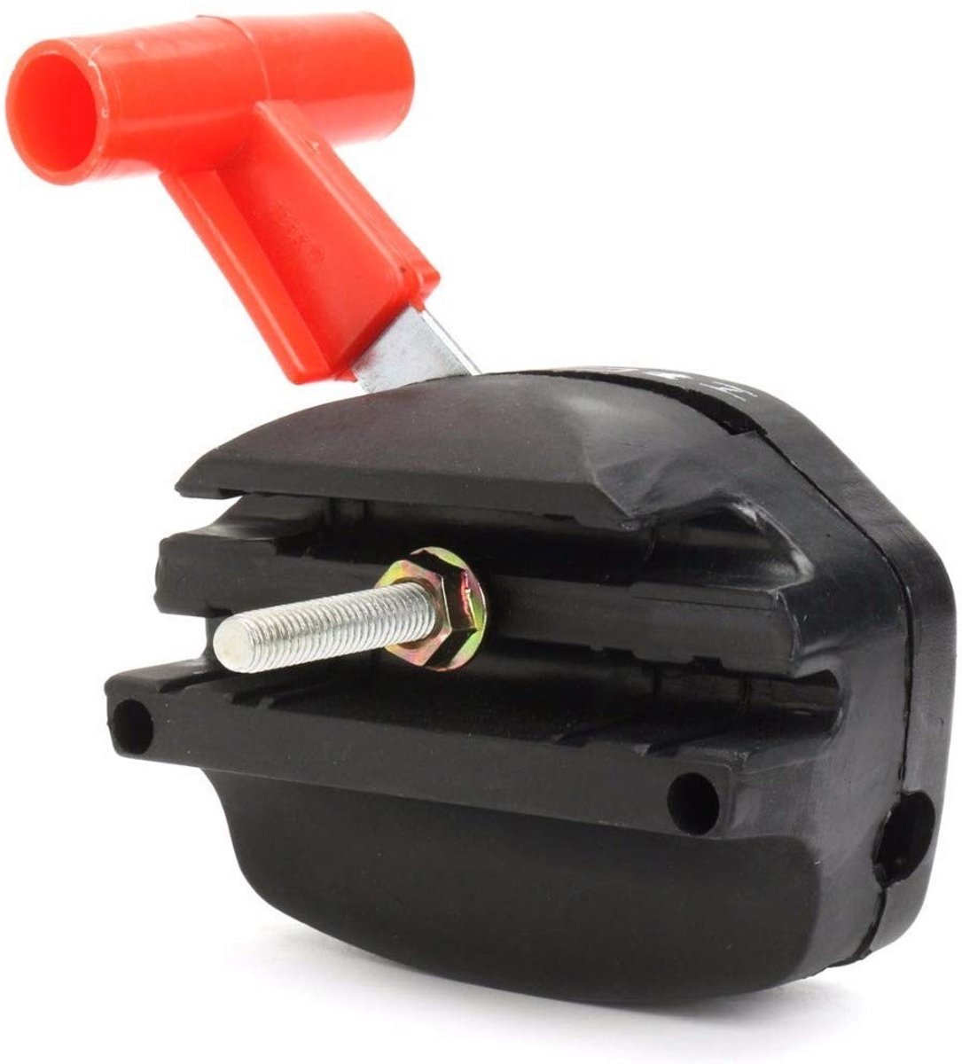 Dailygoods - Dailygoody - Universele Schakelaar Grasmaaiers - Hoogwaardige Kwaliteit - Zwart & Rood - Geschikt voor Trimmers - Voor Diverse Grasmaaiers - Ideaal vo