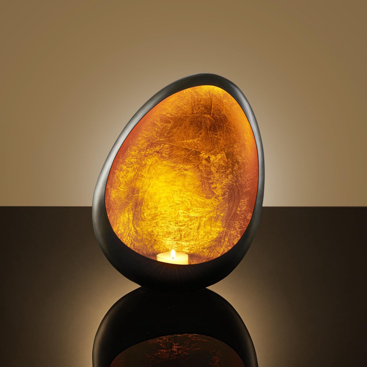 Dailygoods - Dailygoody - Metalen lantaarn - Windlicht - Elegante decoratie - Grijs - Theelichthouder - Ideaal voor woonkamer en hal
